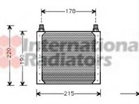 Radiator ulei, ulei motor RENAULT TRAFIC Van (TXX), RENAULT TRAFIC bus (TXW), RENAULT TRAFIC platou / sasiu (PXX) - VAN WEZEL 43003146