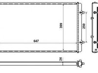 RADIATOR VW GOLF IV - produs nou