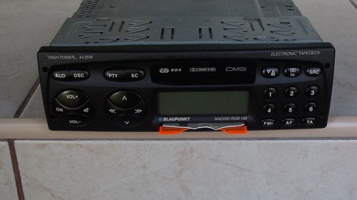 Radio BLAUPUNKT Madrid Rcm 148 casetofon auto,RDS