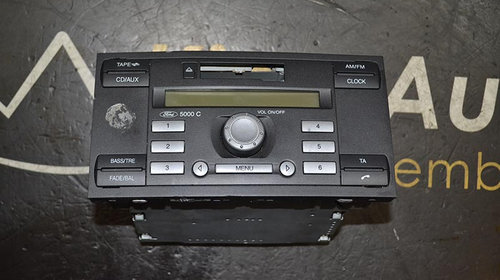 RADIO CASETOFON 2 DIN ORIGINAL FORD FIESTA 5,