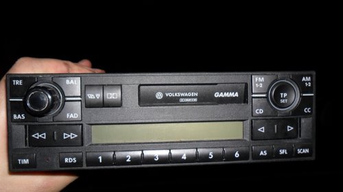 Radio casetofon original Gamma decodat VW BOR
