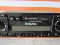 Radio casetofon symhony Skoda cod piesa skz2z3a1063450