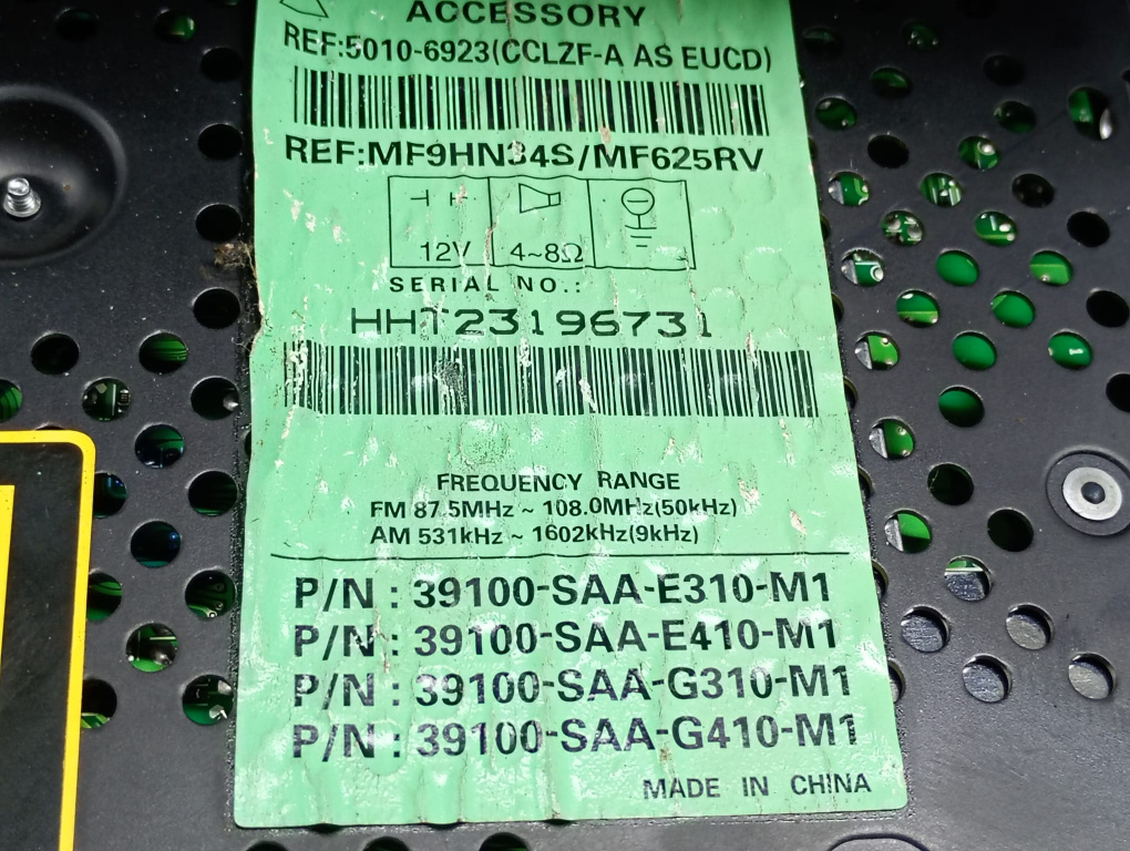 CD player auto pentru Honda Jazz noi și second hand de vânzare