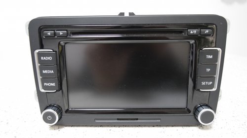 Radio CD 510 Golf 6 cu TouchScreen Original