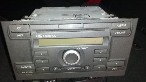 Radio cd 6000CD model facelift ford mondeo