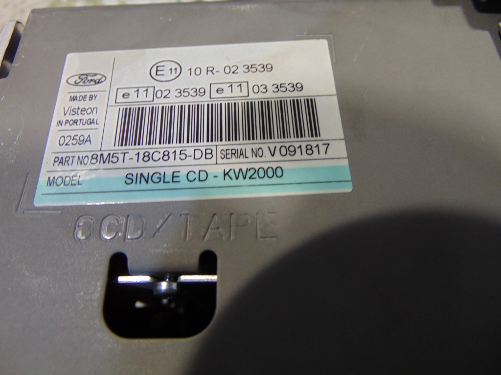 Radio CD 8M5T-18C815-DB C-MAX 6000CD