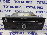 Radio CD Audi Concert Audi A4 B8 , cod 8R2035186P