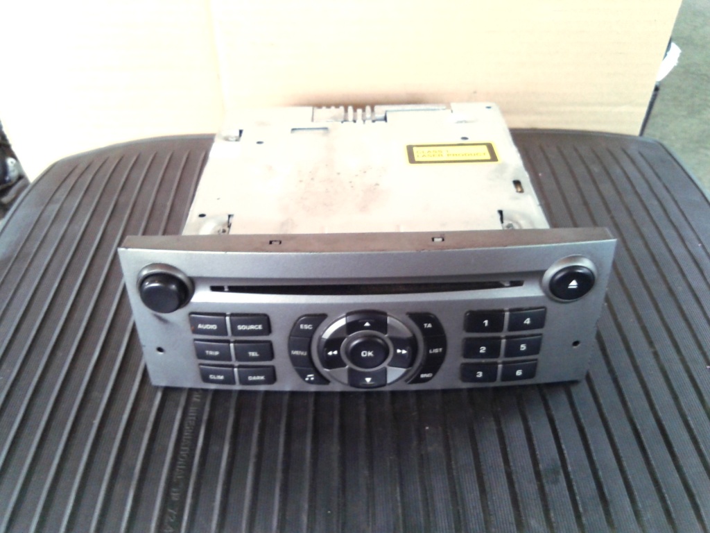 Radio CD Blaupunkt cod BP 8634360613 original Peugeot 407