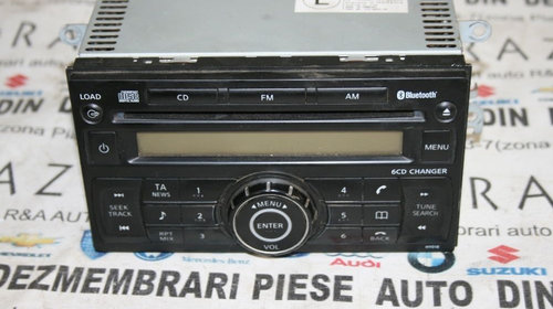Radio Cd Bluetooth Nissan Qashqai Original Testat Livram Oriunde