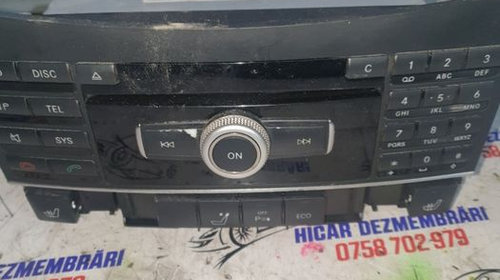 Radio cd casetofon mercedes e class w212 A212