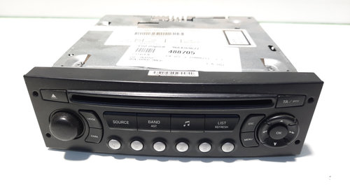 Radio CD, cod 9664769677, Citroen C4 (I) seda