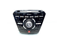 Radio CD cu butoane comenzi cu navigatie, cod BM5T-18C815-RF, BM5T-18K811-EA, Ford Focus 3 (idi:546841)