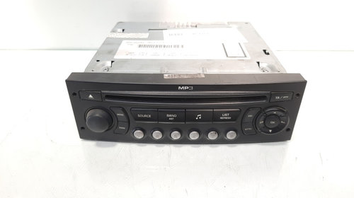 Radio CD cu mp3, cod 9662925977, Peugeot 307 