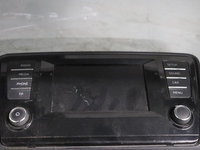 RADIO CD CU MP3 + DISLAY SKODA OCTAVIA III 2014 + F4/2.4 / COD - 5E0919605