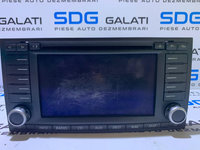 Radio CD DVD Player cu Navigatie Volkswagen Touareg 2002 - 2010 Cod 7L6035177E