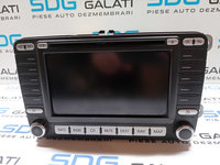 Radio CD DVD Player Navigație GPS Volkswagen EOS 2006 - 2016 Cod 1K0035198C 8618844888 0142605 7612002071 [M3792]