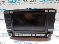 Radio CD DVD Player Navigație GPS Volkswagen Passat B6 2005 - 2010 Cod 1K0035198C 8618844888 0142605 7612002071 [M3792]