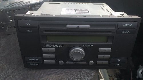 Radio cd ford 6000 fiesta fusion