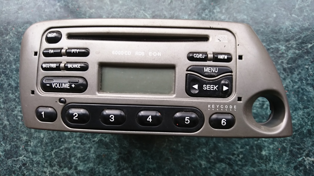 Radio CD Ford Ka an 2003, 6000CD RDS 1800762531