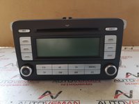 Radio cd golf 5, jetta, passat, touran, 2006 cu cod