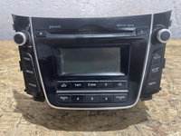 Radio CD Hyundai i30 1.6 CRDI , manual sedan 2014 (96170A6210GU)