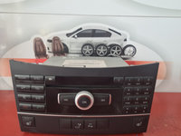 Radio CD Mercedes-Benz E 220 2.2 Motorina 2012, A2129005010