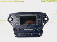 Radio cd mp3 player cu navigatie cu panou clima bs7t-18k931-eg Ford Mondeo 4 [facelift] [2010 - 2015]