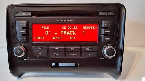 Radio Cd Mp3 Player OEM Audi TT Concert
