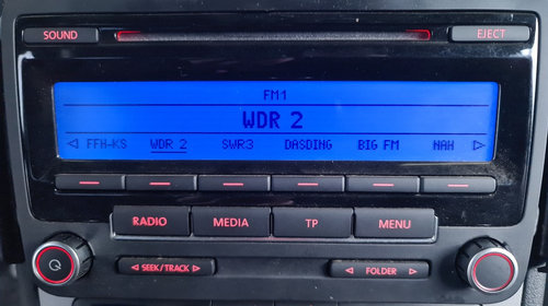 Radio CD MP3 VW RCD 310 PASSAT B6 GOLF 5 GOLF