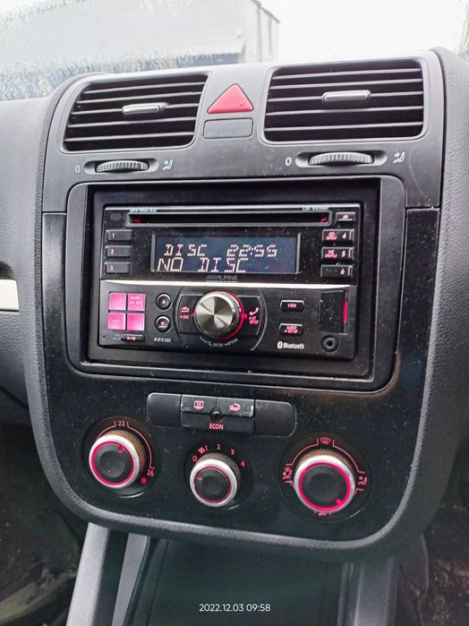 Radio Cd-player Alpine Vw Jetta,2007,2.0,TDi,BKD,140CP,berlina,COD410