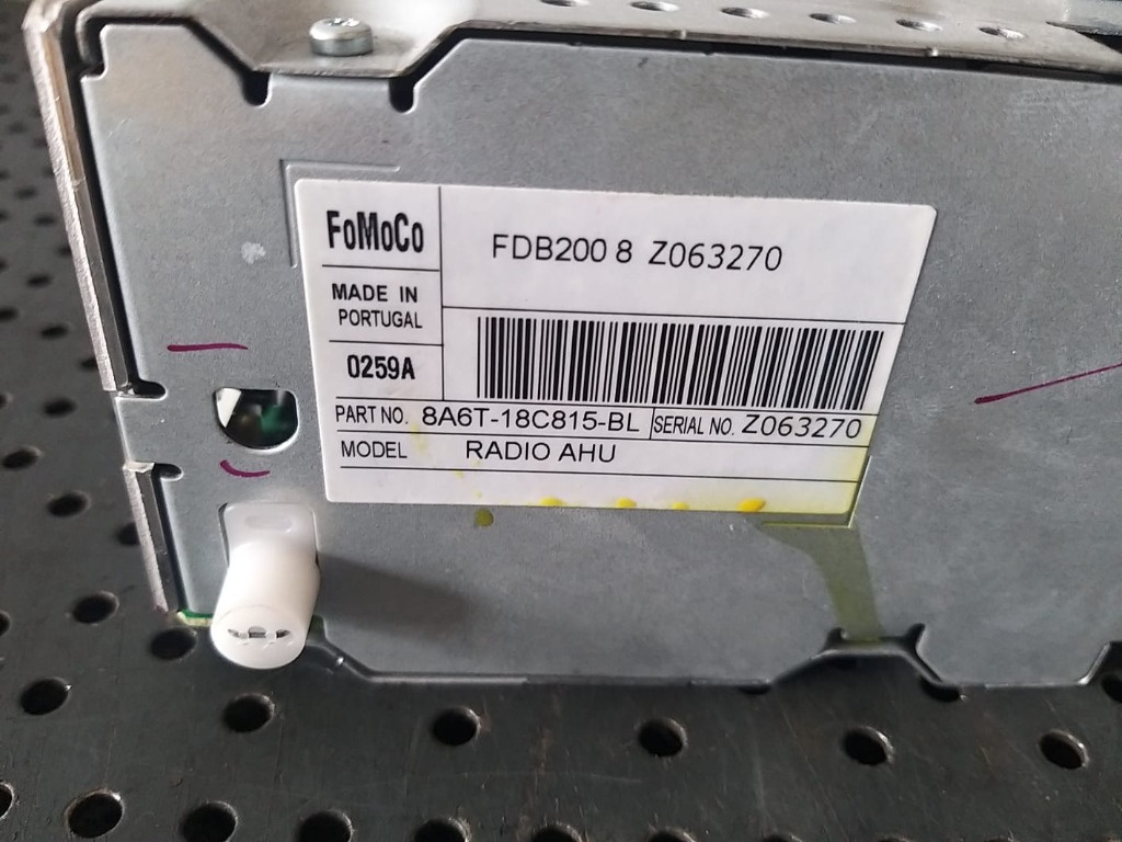 Radio cd player ford fiesta 6 cb1 ccn 8a