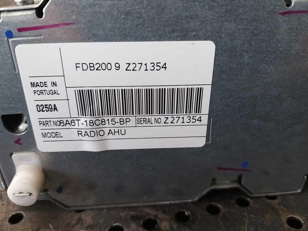 Radio cd player ford fiesta 6 cb1 ccn 8a