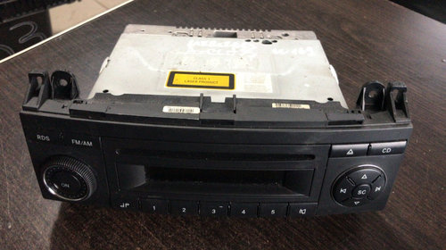 Radio cd player mercedes a class w169 cod a16