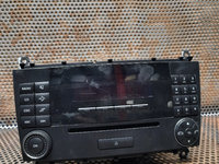 Radio CD Player Mercedes Benz Clasa C W203 2001 - 2007 Cod A2038704589