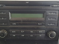 Radio cd player MP3 RCD 200 VW golf 4,sharan,polo 6Q003512E