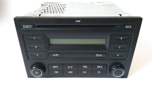 Radio cd player MP3 RCD 200 VW golf 4,sharan,