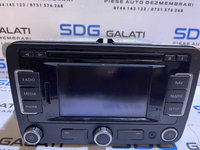 Radio CD Player Navigatie RNS 310 VW Transporter T5 2004 - 2015 Cod 3C0035270