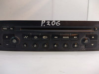 Radio - CD Player Peugeot 206 96627714XT/PSARCD100-09 Peugeot 206 [1998 - 2003]
