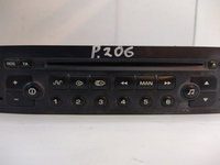 Radio - CD Player Peugeot 206 96627714XT/PSARCD100-09 Peugeot 206 [1998 - 2003]