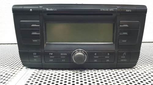 Radio CD Player Skoda Octavia (1Z3) 1.9 BXE 2