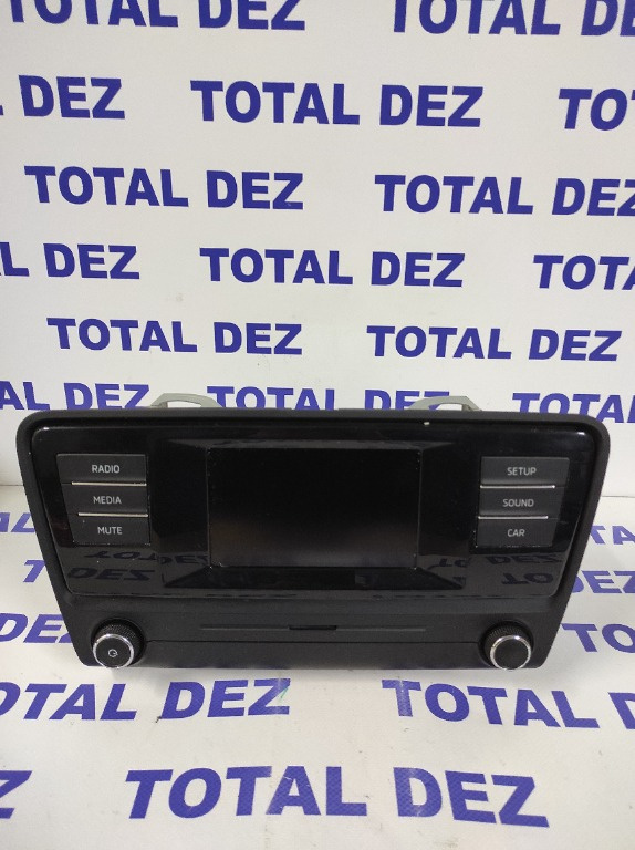 Radio CD Player Skoda Octavia Combi , cod 5E0035867A L40SK2