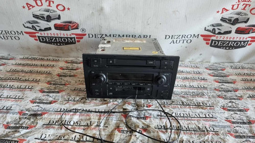 Radio CD-Player Symphony II cu AUX Audi A4 B6