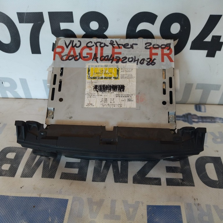 RADIO CD PLAYER VW CRAFTER AN 2009 Cod A