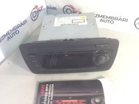 Radio CD Seat Ibiza 1.4 benzina 86 cp 2009 BXW