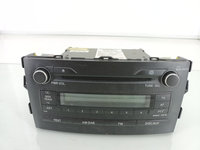 Radio CD Toyota AURIS 1.6i / 1ZR-FAE 2007-2012 86120-02A50 DezP: 19459