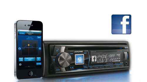 Radio CD/USB/Bluetooth ALPINE CDE-177BT