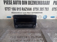 Radio Cd Vw Passat Touran Jetta Caddy Golf 6 Vl An 2011-2012-2013-2014-2015 - Dezmembrari Arad