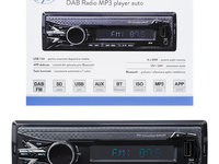 Radio Mp3 Player Auto Dab Si Rds Pni Clementine 8480Bt 4X45w 12/24V Cu Sd Usb Aux Rca Bluetooth Si Usb 1.5A Pni Pni-8480Bt 42120