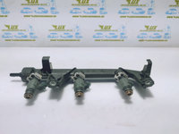 Rampa injectoare cu injectoare 1.2 VTi benzina HMR HMZ 9675361180 Peugeot 108 [2015 - 2020]