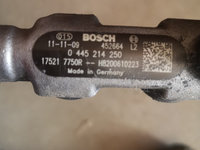 Rampa injectoare laguna 3 2.0 cod Bosch 0445214155/ 0445214250 si Renault 8200842432, 8200718753. 175217750R
